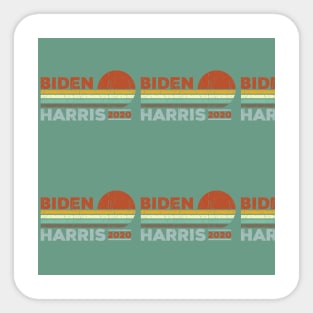 Retro Biden Harris Sticker